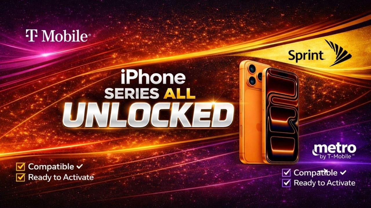 T-Mobile / Sprint / Metro - iPhone All Models [Premium] SERIES ALL 6S AL 17 PRO MAX