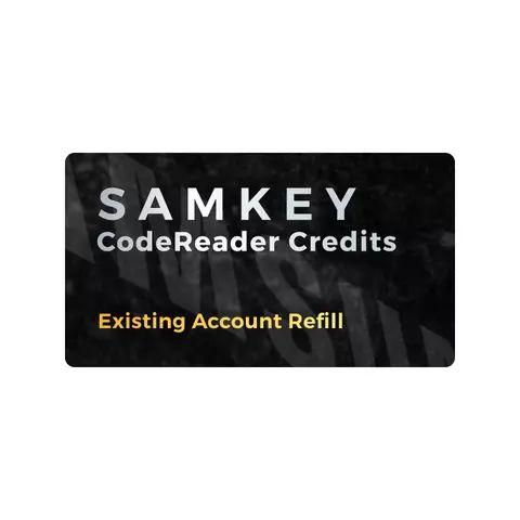 SAMKEY CODE READER CREDITS [EXISTING USER]