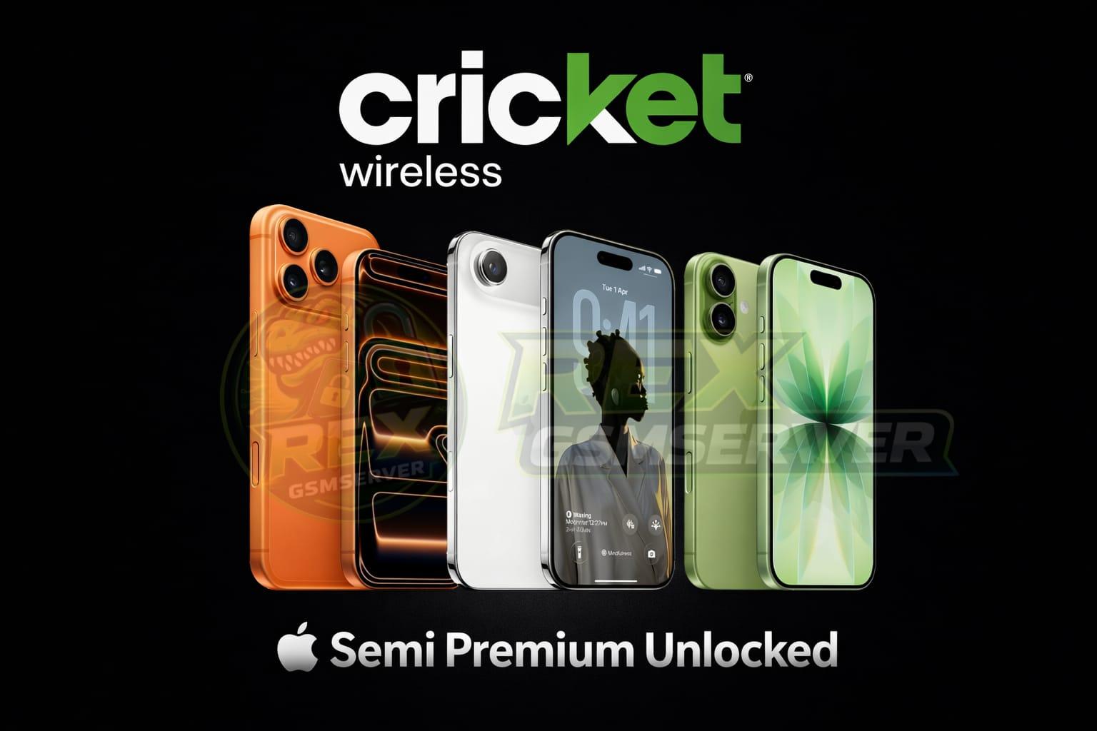 Cricket USA - iPhone 13 Series SemiPremium✅